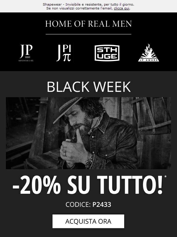 -20% su Completi & Shapewear 🕶️ Black Week