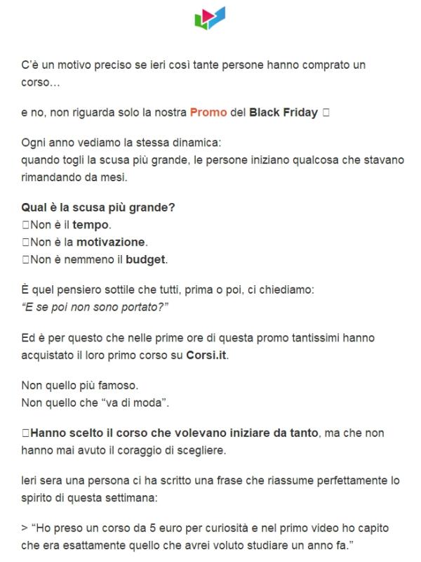 Promo ⚫️ Friday (è successo davvero?)