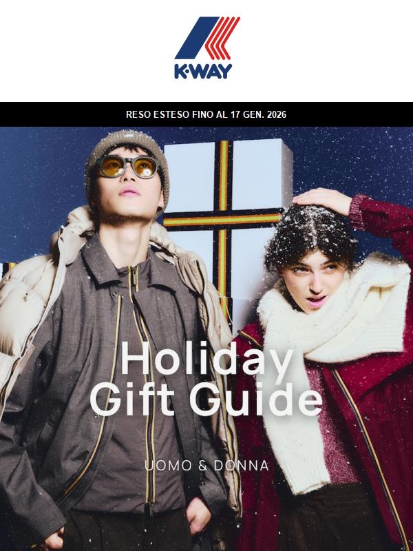 La Guida ai Regali K-Way