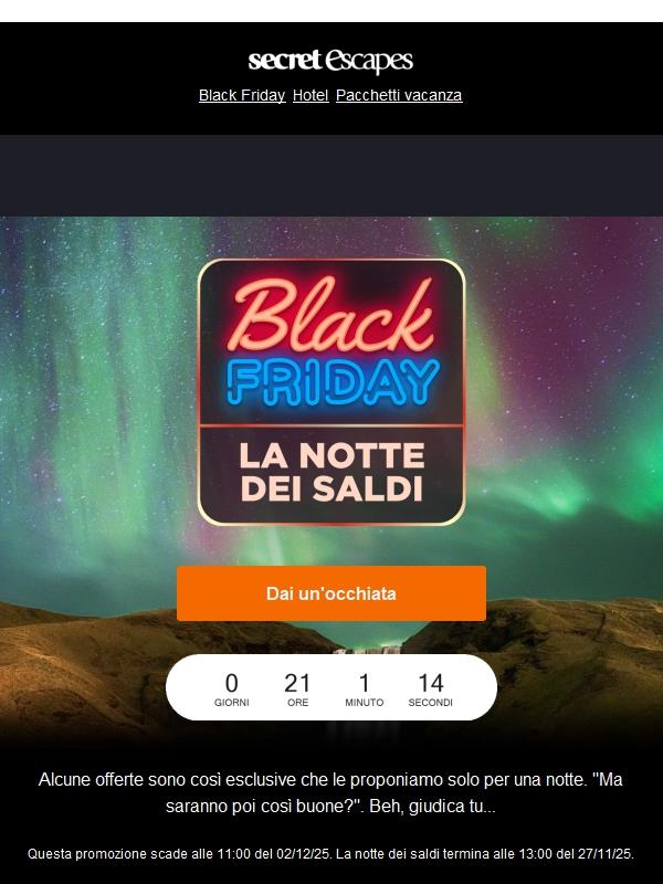 Un'altra notte dei saldi? Certo, si parte!