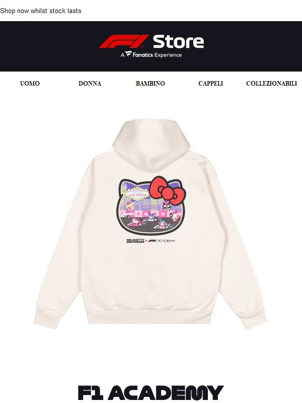 Restock Alert: Hello Kitty x F1 Academy