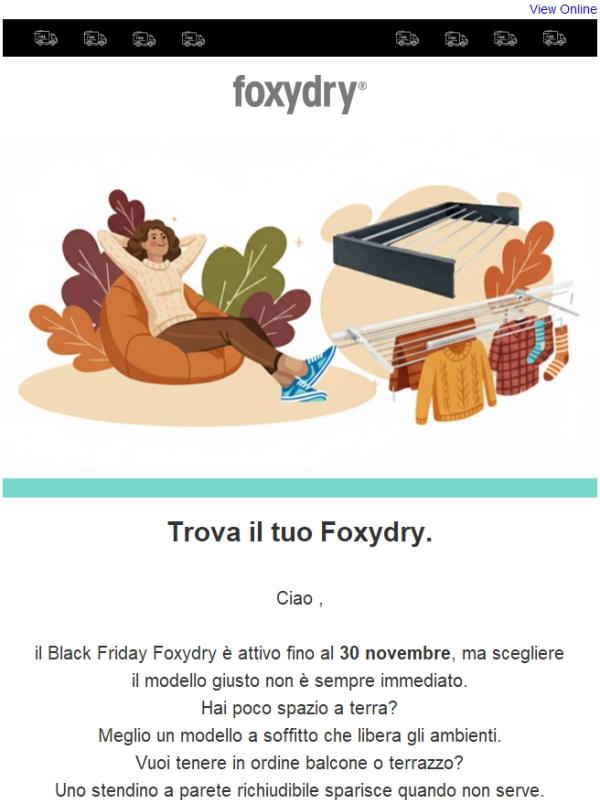 Qual è il Foxydry giusto per te?