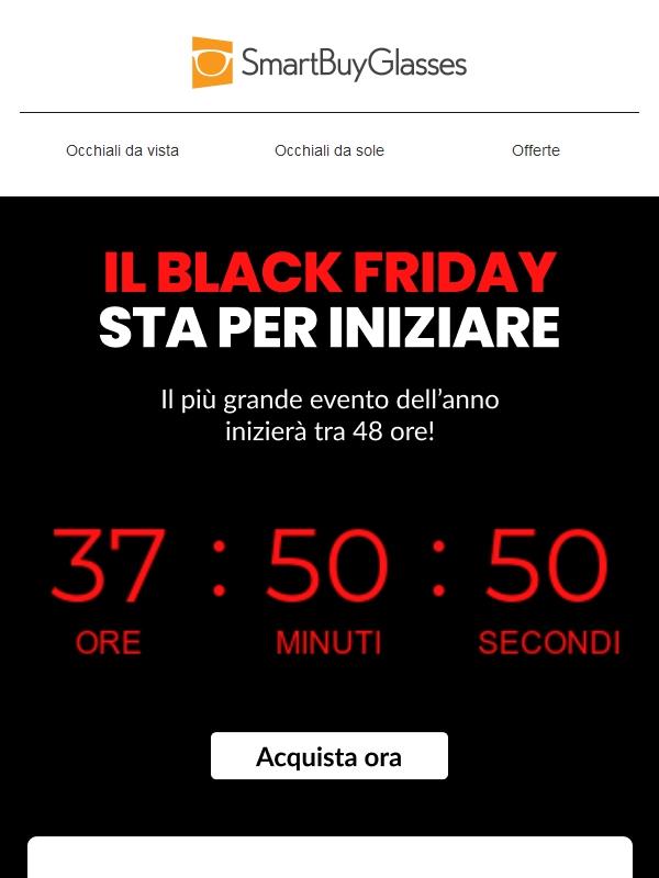 Qualcosa di grande sta arrivando per il Black Friday