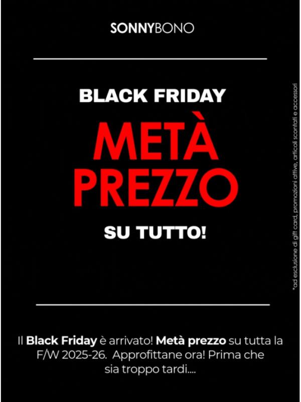 🖤Il -50% ti sta aspettando! Offerte BALCK da 10€