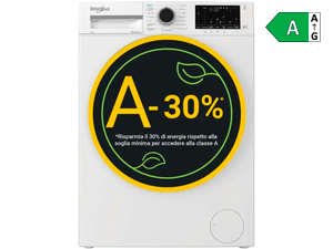 Whirlpool Lavatrice smart connessa con WiFi 10 kg - WAM 09WB IT