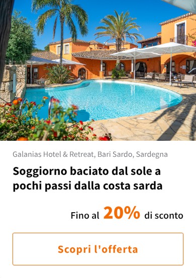 Soggiorno baciato dal sole a pochi passi dalla costa sarda