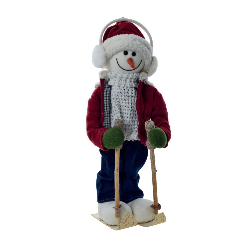 Image of PUPAZZO SCIATORE 20736 ANIMATO CON MUSICA PREZIOSA HOME