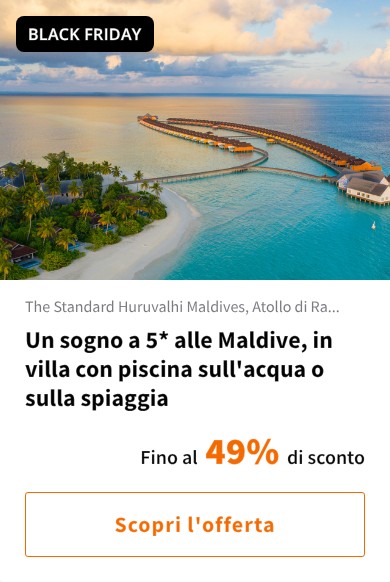 Un sogno a 5* alle Maldive, in villa con piscina sull&#x27;acqua o sulla spiaggia
