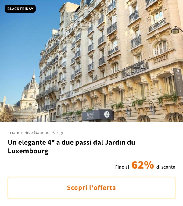 Un elegante 4* a due passi dal Jardin du Luxembourg