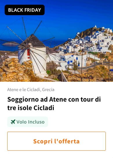 Soggiorno ad Atene con tour di tre isole Cicladi