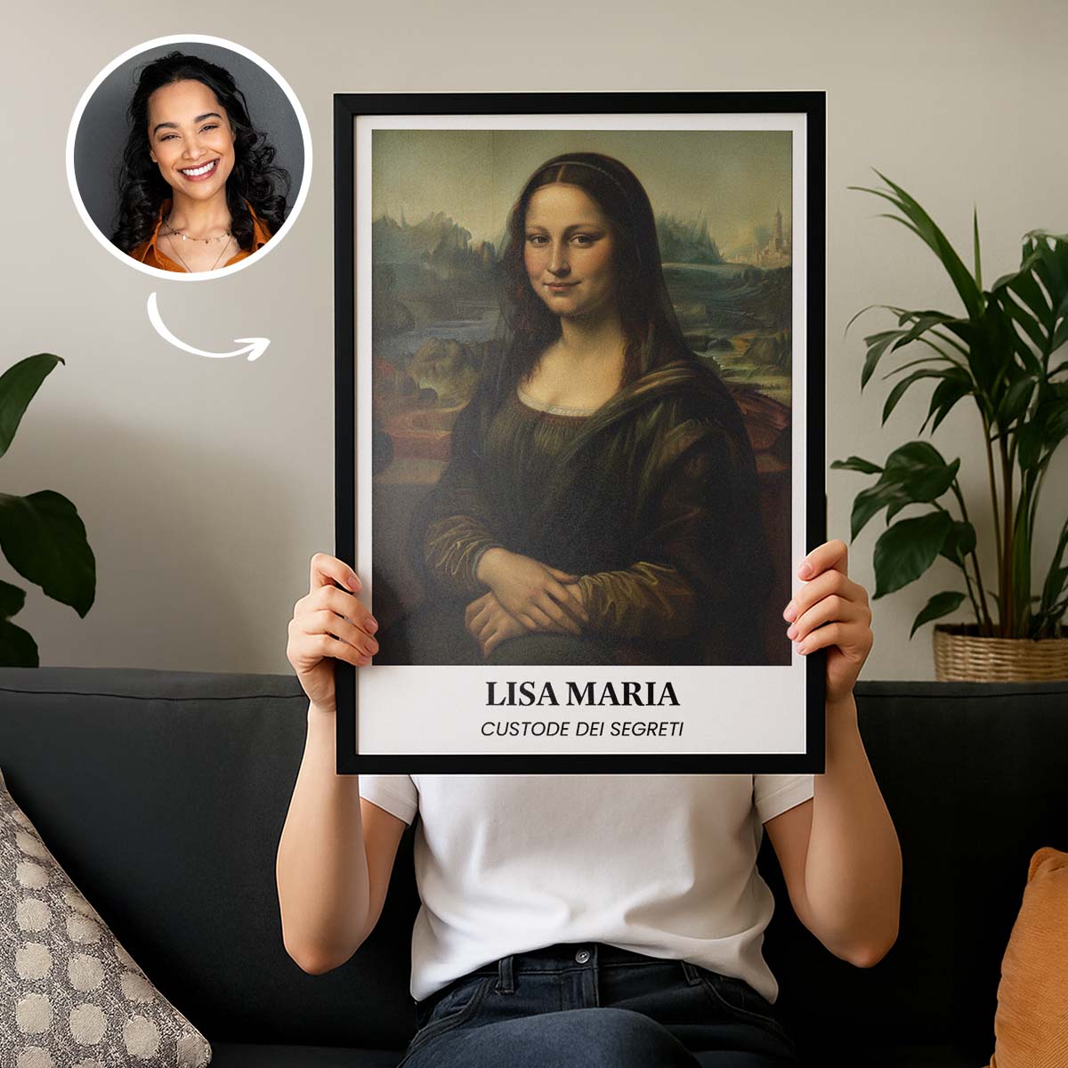 Image of Poster Personalizzato Stile Quadro