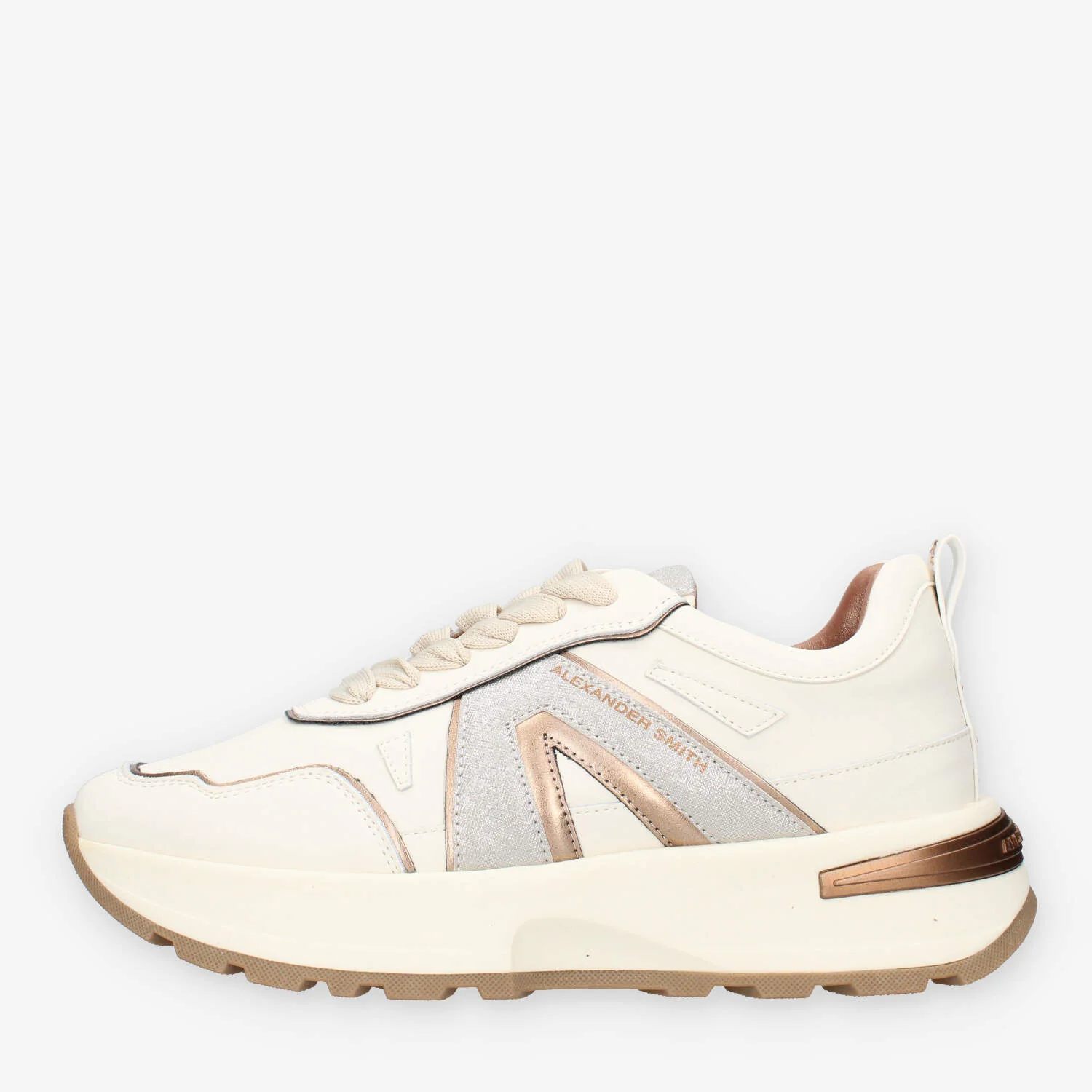 Image of Alexander Smith ASBCLPW-2174-FSV LIVERPOOL WOMAN OFF WHITE SILVER