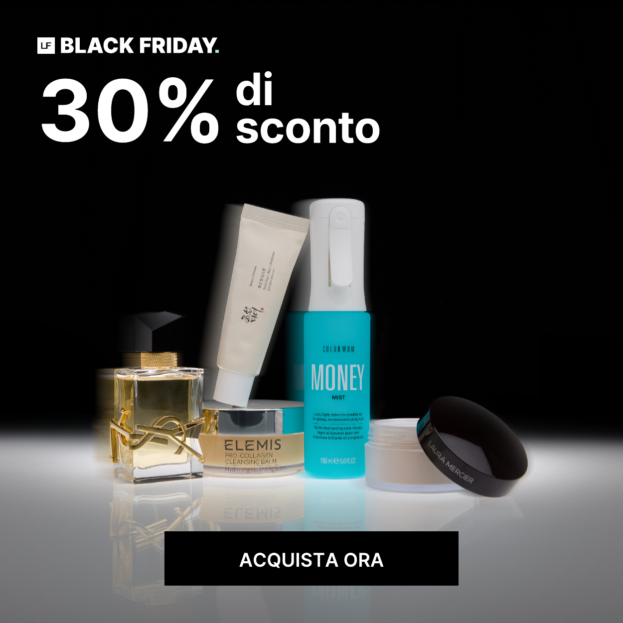 30 di sconto per black friday