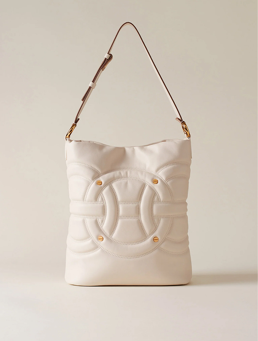 Rondo' Borsa Secchiello Medium Borsa A Spalla Di Pelle