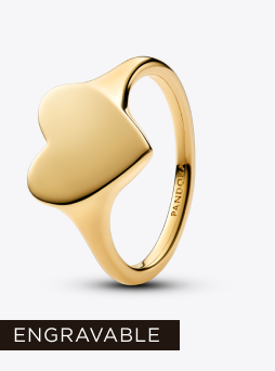 Engravable Heart Ring