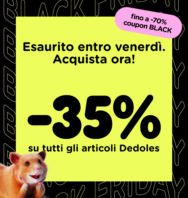 Esaurito entro venerdì. Acquista ora!