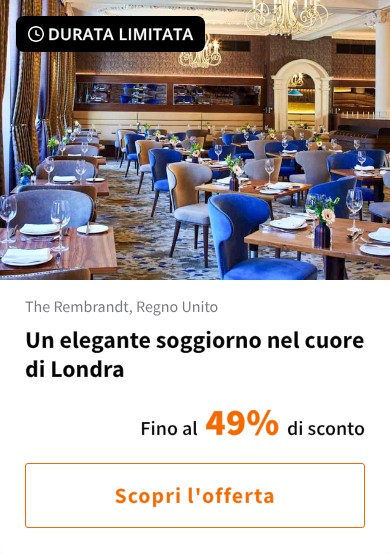 Un elegante soggiorno nel cuore di Londra