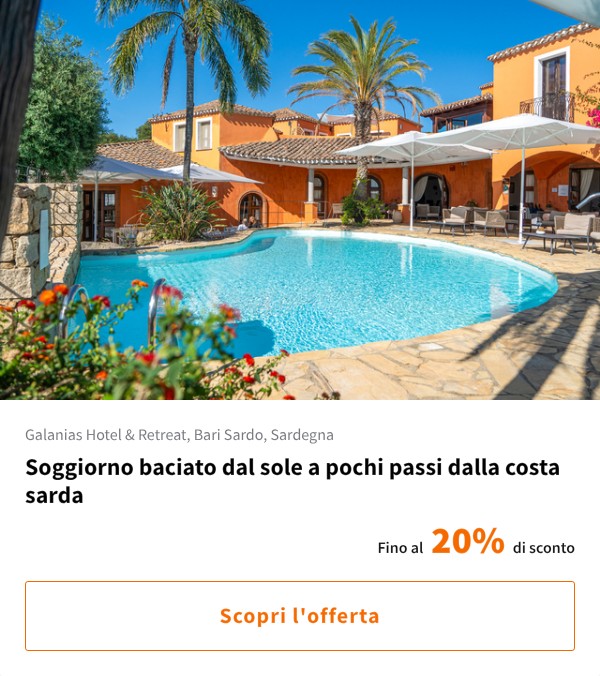 Soggiorno baciato dal sole a pochi passi dalla costa sarda