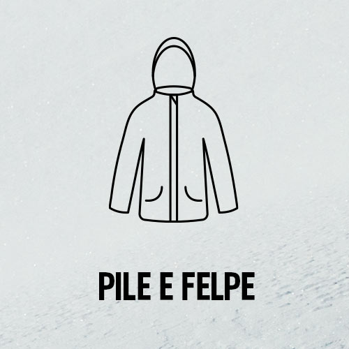 Pile e felpe con cappuccio