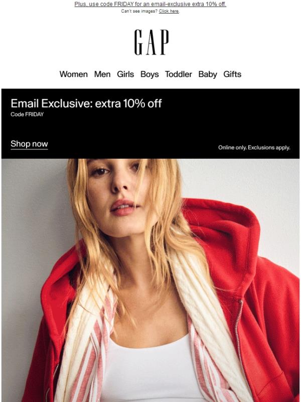 The main course = 50% off sitewide + 60% off winter essentials