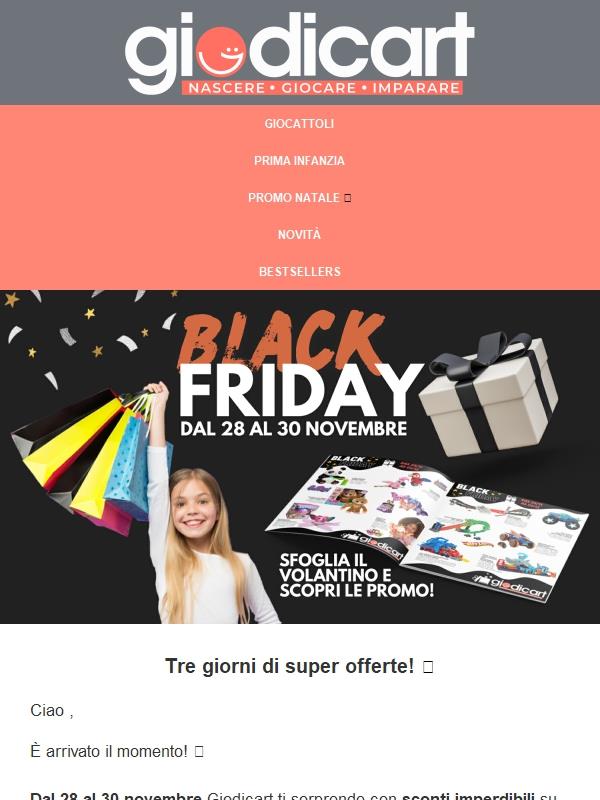🎉 Volantino Black Friday 🎉