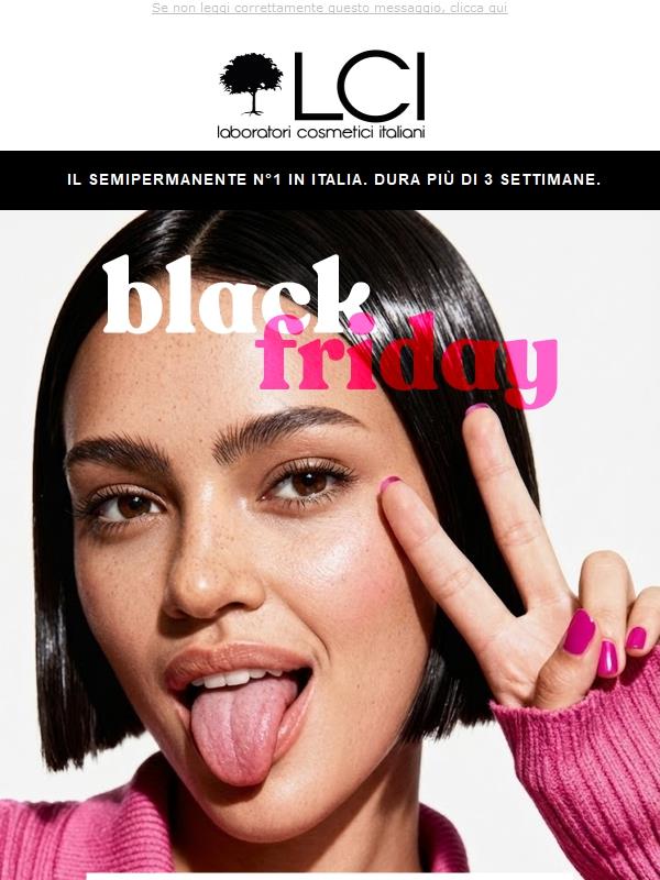 🚨 Extra 15% - Il Black Friday LCI sta per finire.