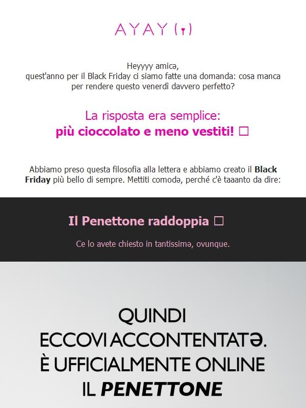 Appena sfornato: Penettone Black Edition 🍫