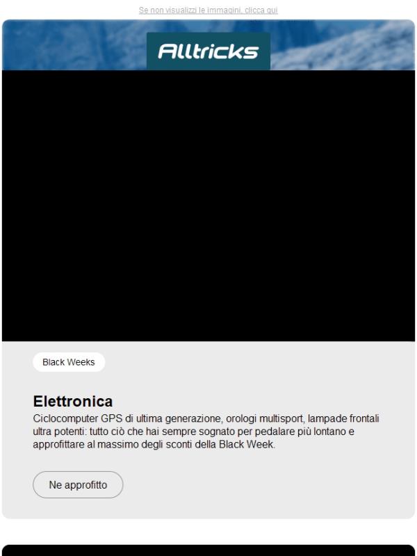 ⚡Black Weeks: l’elettronica che fa la differenza!