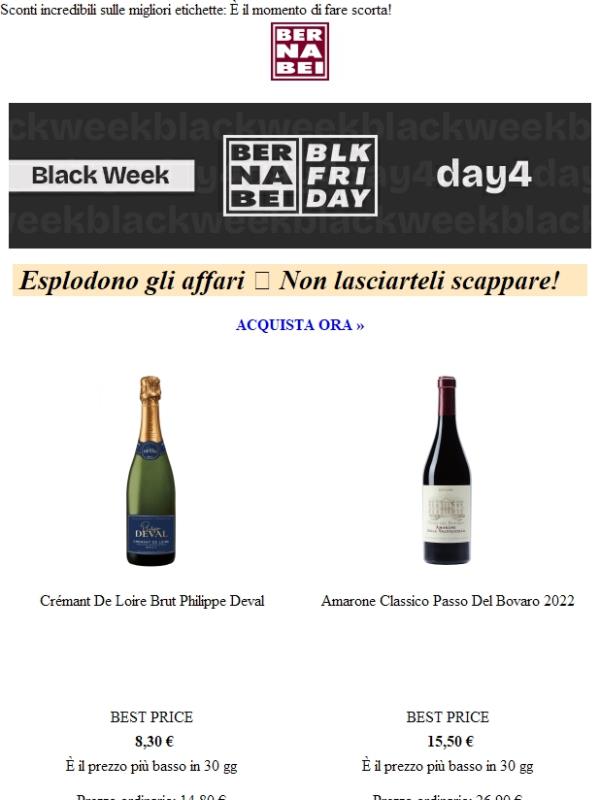 BLACK WEEK ⚡ Prezzi Shock!