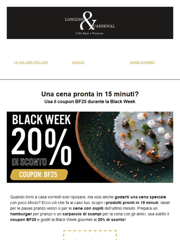 ⏱️ Cena Pronta in 15 Minuti? | Con gli Sconti della Black Week!