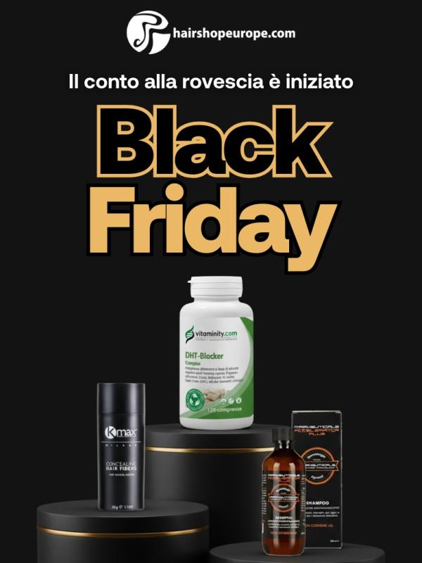 Il conto alla rovescia è iniziato! Tra poche ore parte il Black Friday