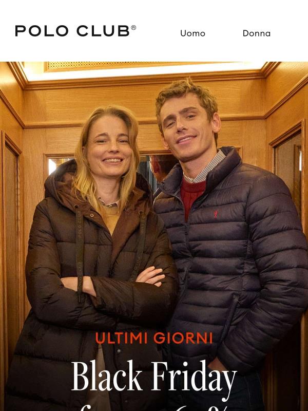 Black Friday fino a -60% | Ultimi giorni