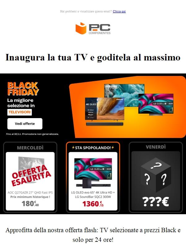 Speciale Black TV: il miglior lancio dell’anno!