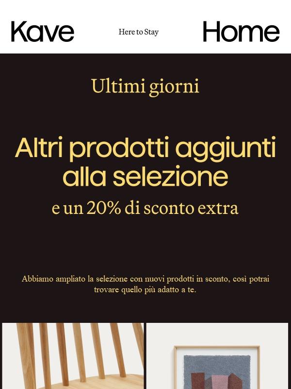 Nuovi prodotti scontati | Black Days