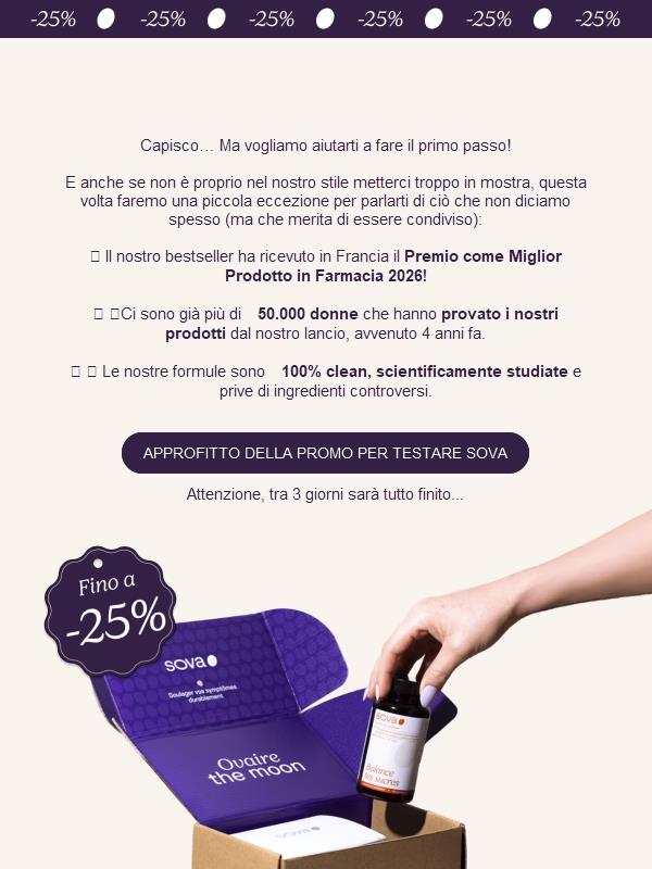 3 buoni motivi per testare SOVA