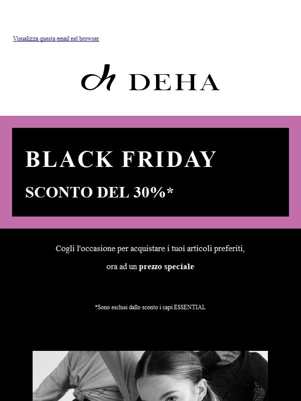 BLACK FRIDAY DEHA