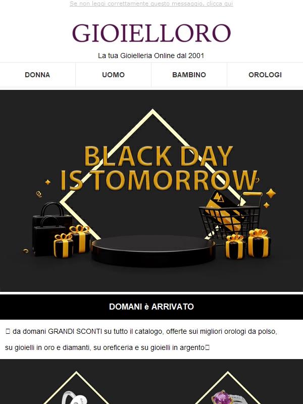 DOMANI, the big black day 🖤💛🖤