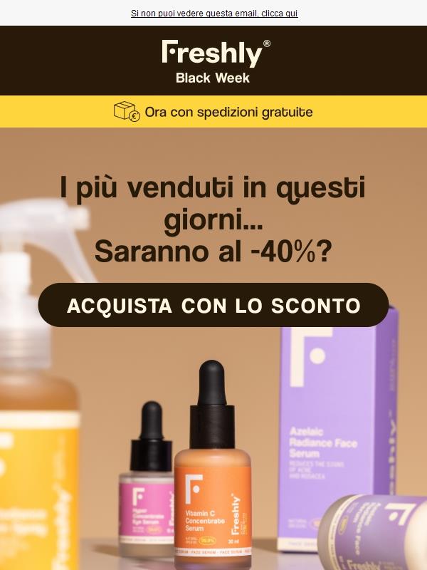 -40% | I prodotti che stanno andando a ruba 👀