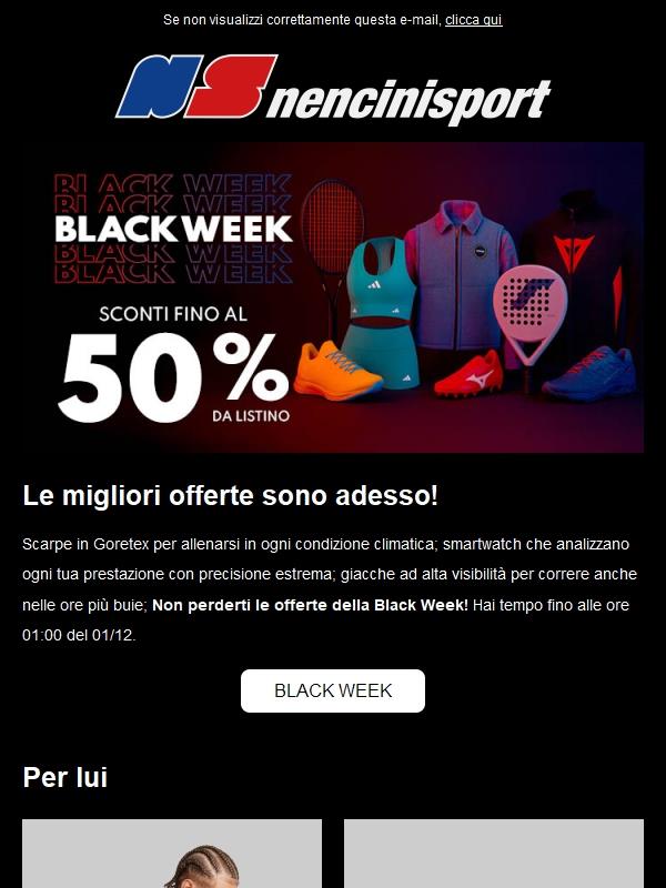 Le migliori offerte della Black Week 😍