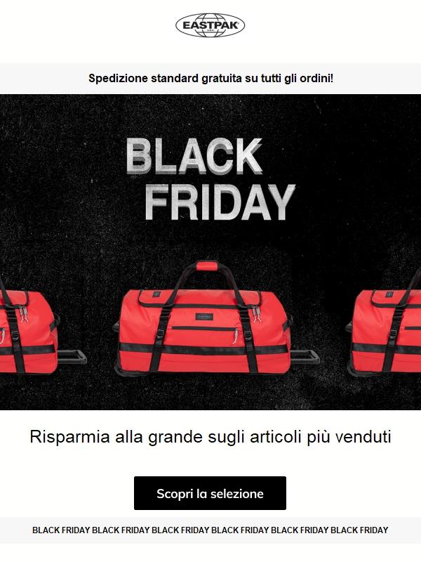 BLACK FRIDAY: Risparmia alla grande sugli articoli più venduti