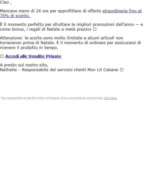 Meno di 24 ore rimaste 🕰️