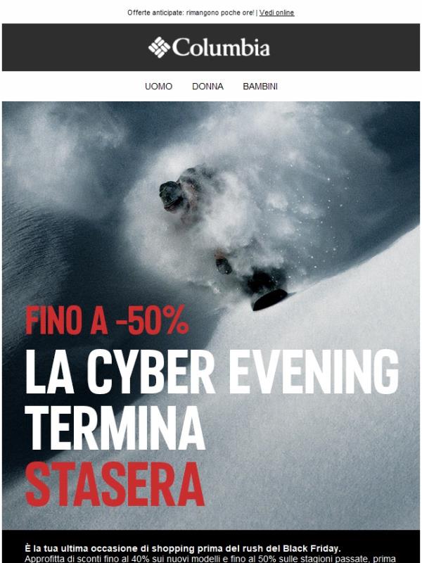 Cyber Evening: hai ancora 6 ore ⏰