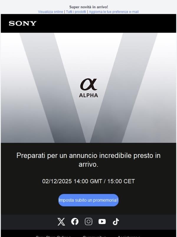 📅 Preparati, una grande novità sta per arrivare!