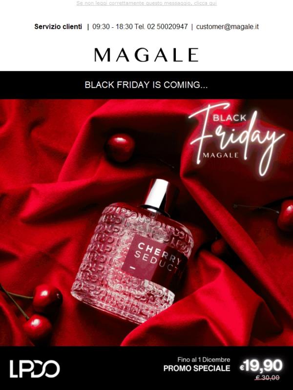 🖤 Black Friday LPDO ✨ c'è una sopresa per te 🎁