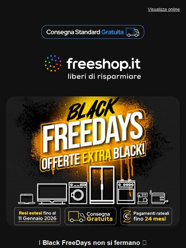 🖤 Prezzi Shock 🖤 | Black FreeDays 🖤