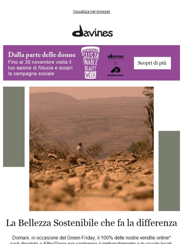 Black Friday? Noi preferiamo il verde 💚🌿