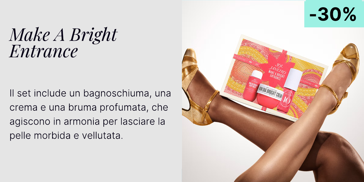 Sol de Janeiro Make A Bright Entrance