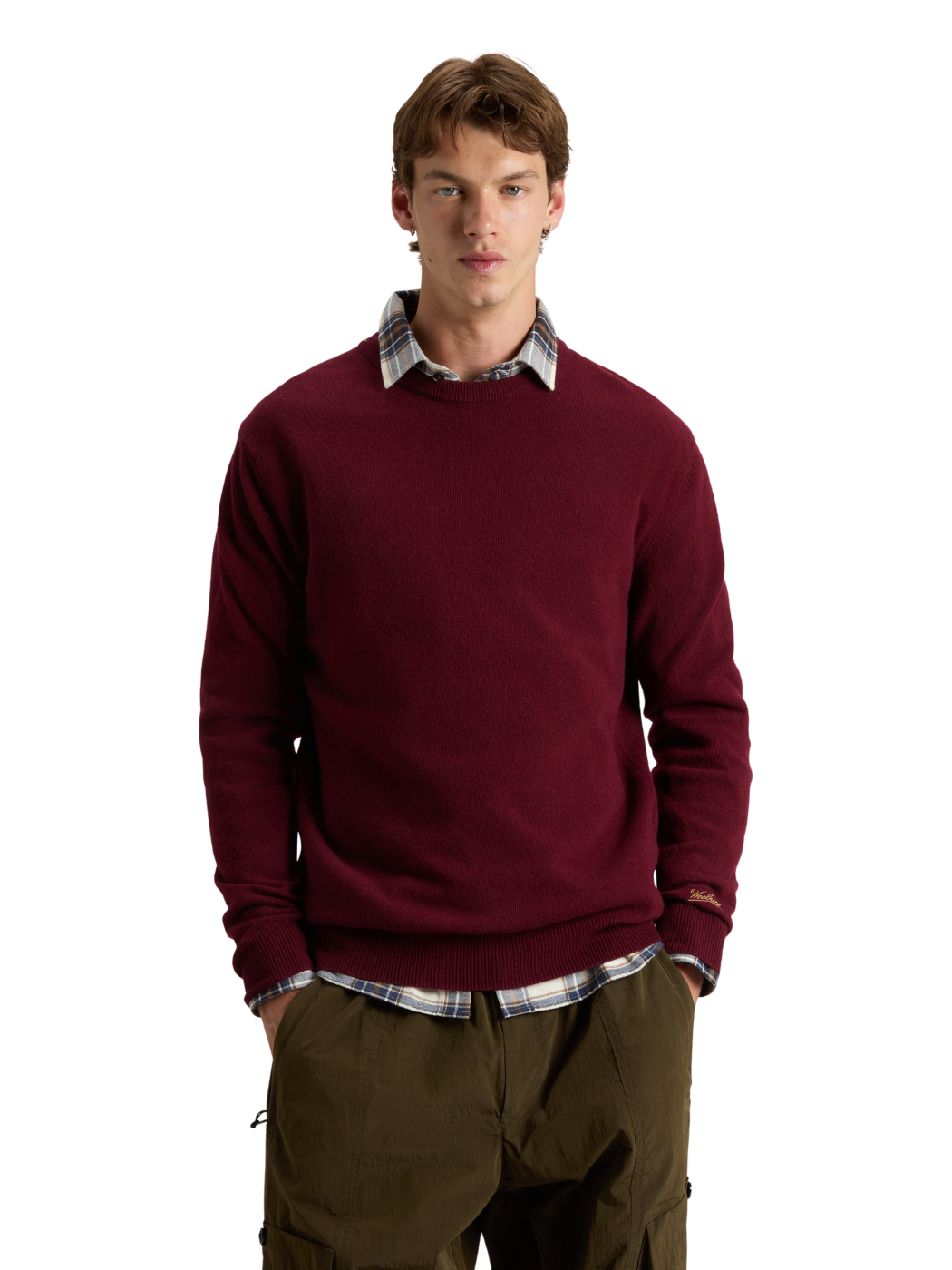 WOOLRICH LAMBSWOOL CREWNECK