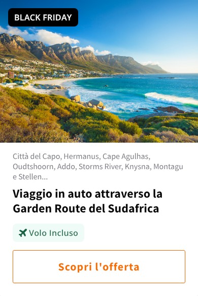 Viaggio in auto attraverso la Garden Route del Sudafrica