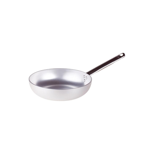 Professional 3mm Aluminum High Flared Pan with Stainless Steel Tubular Handle - 20 cm